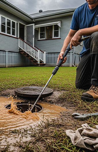 Plumber High Pressure Jetting