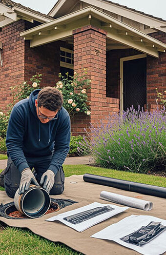 Plumber Preparing